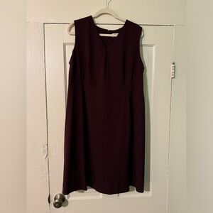 MM la fleur Annie dress in burgundy